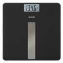 Taylor Light Powered Digital Bath Scale, Large and Durable Platform, Light Powered Panel with Endless Power, No Batteries Needed, Energy-Saving, Easy to Use, High 400 lb Capacity, Black