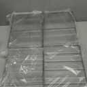 caktraie Makeup Organizer Storage with 16 Drawers, 4 Pcs Desktop Office Supplies, Desk Organizers, Clear Accessories, Dustproof Storage Drawer and for Make Up, Jewelry, Pen, Stationary