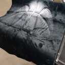 kxry Area Rugs 3 * 5 Feet, Black Basketball Soft Machine Washable Area Rugs Basketball Sports Non Slip Foldable Floor Carpet for Living Room Bedroom Dining Room Dorms Nursery Rooms Office