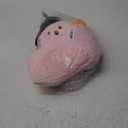 Pink Halloween Pillows for Couch Halloween Plush Gift Cute Ghost Shaped Throw Pillow Decorative Sofa Cushion for Home Living Room Bedroom Sofa Supplies Office Car Decor, 15.7 x 15.8 Inch