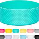 Protective Water Bottle Boot Compatible with Hydro Flask, Protective Silicone Boot for Hydro Flask 64 oz Sports Water Bottles, Anti-Slip Bottom Sleeve Cover for Bottles of 4.72in