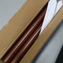 Haddockway Wooden Coat Rack Stand with 8 Hooks New Zealand Pine 3 Adjustable Coat Standing Tree Easy Assembly for Coats, Hats, Scarves and Handbags for Entryway, Hallway, Bedroom, Office (1 PC, Brown)