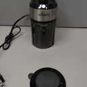 Wancle Burr Coffee Grinder Flat Burr Coffee Grinder with 28-Setting, Precise Grinding with 2-12 Cup Capacity, Easy to Clean, Compact and Space-Saving Design