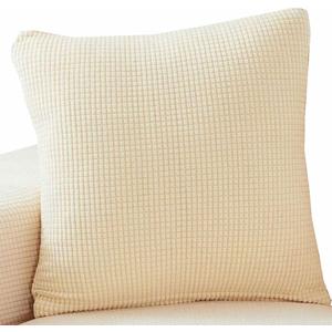 Sofa Pillow Case,Throw Pillow Cover Square/Rectangle Party Decorative Pillowcase Sofa Cushion Covers Stretch Grey Modern Throw Pillows for Couch Pillow Covers for Bed Room (40x40 cm)