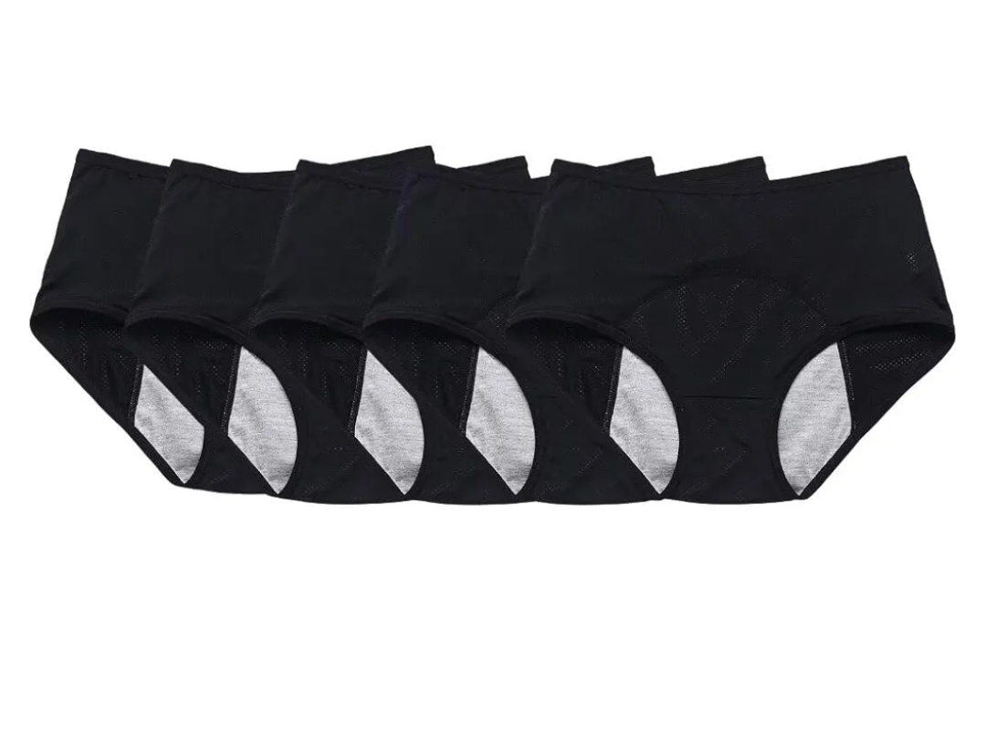 Underwear for Women Plus Size Ladies Panties 5 Packs L