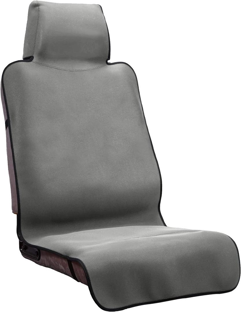 Waterproof Seat Cover, Upgraded Sweat Carseat Protector, Perfect for Universal Anti-Slip Car Truck SUV Seat, Ideal for Surfing Yoga Gym Workout, Grey Waterproof Seat Cover, Upgraded Sweat Carseat Protector, Perfect for Universal Anti-Slip Car Truck SUV Seat, Ideal for Surfing Yoga Gym Workout, Grey