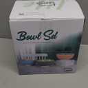 Large Serving Bowls - 60 oz Ceramic Salad Bowl - 8 Inch Serving Bowl Set - Big Soup Bowl For Kitchen - Microwave & Dishwashers Safe - Pho Fruit Pasta Popcorn Bowl - Set of 3 (Color1)