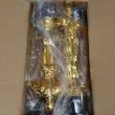 10'' Gold Award Trophy,4 Pack Gold Award Statues,Trophy for Award Ceremony,Celebration,Party Decorations,Party Props and Appreciation Gift