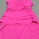 Pink Queen Women's Tankini Swimsuit 2 Piece Tummy Control Bathing Suits Tankini Tops with Swim Skirt Swimwear Rose Small,S