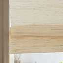 Cordless Roman Shades, Linen Material Blinds for Window, 29" W x 48" H