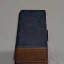 SINIANL for Samsung Galaxy S23 Ultra Leather Wallet Case Compatible with MagSafe Wireless Charging, Detachable Leather Cover with Card Slots Holder, Kickstand, Magnetic for Galaxy S23 Ultra Blue