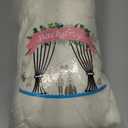 8 x 10ft Ivory Backdrop Curtains for Baby Shower Photo Background Curtains Wrinkle Resistant Backdrop for Party Photoshoot Polyester Curtains Drapes for Wedding Birthday with Rod Pocket, 2 Panels