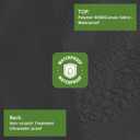 Air Conditioner Cover for Outside Units with Upgraded Fabric, Durable 600D AC Cover for Outdoor Air Conditioner, Fits up to 30W x 30D x 36H Inch Black