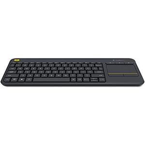 Amazon.com: Logitech 920007119 Wireless Touch Keyboard K400 Plus, Black : Electronics
