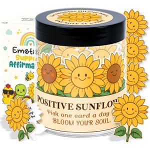 Gifts For Women - Mothers Day Gifts For Mom, Women, Teens, Kids, Girls - 60 Positive Affirmation Cards Jar - Birthday Gift For Womens, Mom, Coworkers, Friends, Sister