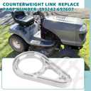 793242 697607 Counterweight Link Compatible with BS 212902 215805 212907 215802 215872 215877, Also for Craftsman Riding Mower 31H777-0297-E1