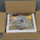 MOKATNG 4-Light Bathroom Light Fixtures, Brushed Gold Vanity Light with Milky White Shades, Bathroom Lighting Fixtures Over Mirror, Modern Bathroom Wall Lamp for Mirror Living Room Cabinet Bedroom