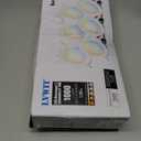 LVWIT Recessed Lighting 6 Inch, Recessed Lights Color Selectable 2700/3000/4000/5000/6000K 5CCT, 10W(120W Equivalent) Dimmable LED Can Lights with E26,LED Retrofit Recessed Light 6 Inch, 6 Pack (White)