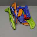 Fuwidvia 3 Pack Airplane Launcher Toys, 13.2'' LED Foam Glider Plane Toy for Boys, 2 Flight Modes Outdoor Flying Toys Birthday Gifts for Boys Girls 4 5 6 7 8 9 10 11 12 Year Old (Blue&Green&Orange)