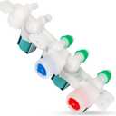 BlueStars DC97-15459H WA45H7000AW/A2 Water Inlet Valve For Samsung Washers WA50R5400AW/US WA50R5400AV/US WA45M7050AW/A4 WA400PJHDWR/AA WA40J3000AW/A2 WA50R5200AW/US Replaces PS4220862 AP5621731