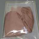 YANIBEST Breathable Soft Silk Bonnet for Sleeping, Breeze Satin Bonnet with Tie Band Hair Wrap Less Frizz Natural Curly Hair (Pink)