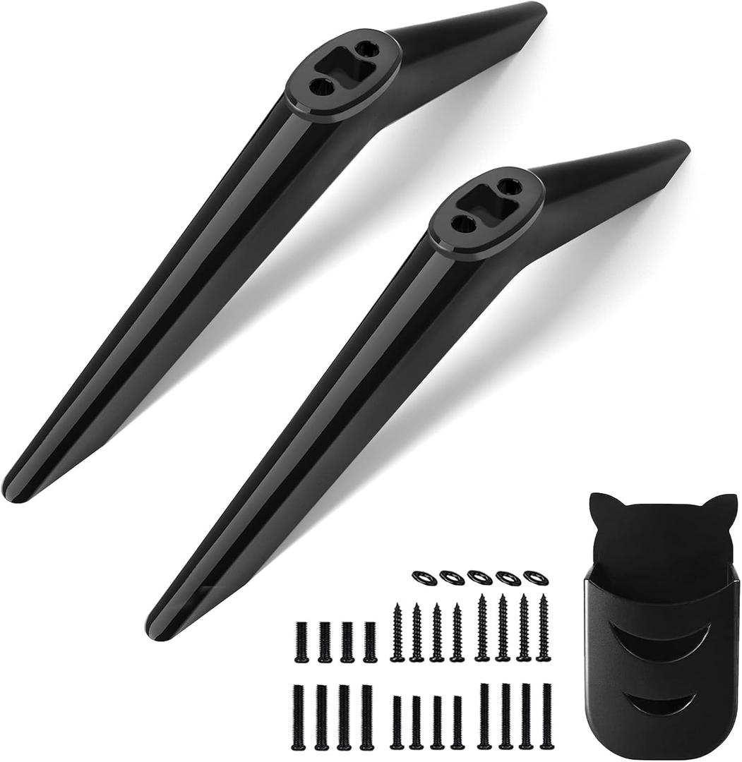 (Upgraded Version) TV Stand Base for TCL Roku TV Legs, Replacement for TCL 32" 40" 43" 49" 50" 55" 65" 32S359 32S355 40S355 43S455 50S525 55S435 65S455 Roku TV Legs Replacement with Screws