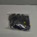 XSY&G Dog Boots,Waterproof Dog Shoes,Dog Booties with Reflective Rugged Anti-Slip Sole and Skid-Proof,Outdoor Dog Shoes for Medium to Large Dogs 4Pcs, Size 8:3.3''x2.9'')(L*W) for 75-95 lbs, Black