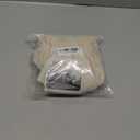 H.VERSAILTEX Velvet Stretch Couch Cushion Cover Plush Cushion Slipcover for Chair Cushion Furniture Protector Seat Cushion Sofa Cover (1 Piece Armchair Cushion Covers, Ivory)