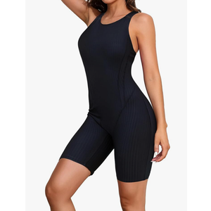 beautyin Women's Boyleg One Piece Swimsuit Racerback Athletic Bathing Suit XL