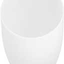 Horseshoe Lamp Shade Replacement Cover for Floor Lamp Decorative Plastic Light Shade Easy to Install Compact Design for Home Decor (13.00X8.50X8.50CM, White 1)