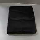 NICETOWN Pitch Black Solid Thermal Insulated Grommet Blackout Curtains/Drapes for Bedroom Window (2 Panels, 42 inches Wide by 63 inches Long, Black)