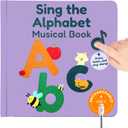 Cali's Books Alphabet Book for Toddlers 1-3 - Learn ABC, Musical Books for Kids, Interactive Talking Baby Toddler Sound Book, Educational Song Learning Toys, Singing and Speech Music Toy for Babies