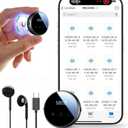 64GB Voice Recorder with Playback, Magnetic Recording Device with Al-Triple Noise Cancellation, Voice Activated Recorder, 4800 Hours Portable Audio Recorder for Work, Lectures, Meetings