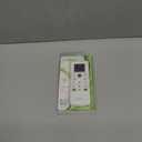 Universal AC Remote Control - 6000 in 1 LCD A/C Conditioning Controller for Multiple Brands Including Mitsubishi, Toshiba, Hitachi, Fujitsu, Daewoo, LG, Samsung, Electrolux, Sanyo, and AUX