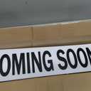 Juexica 12 Pcs Real Estate Rider Signs 24 x 6 Inch Coming Soon, for Sale, Pending, Sold Waterproof Signs Rider Real Estate with Different Messages(White with Black), Medium Signage