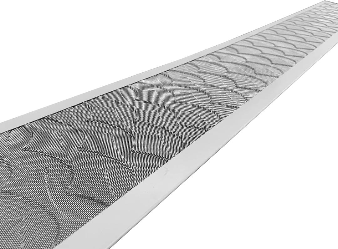 Gutter Guard by Superior 6" 48ft Kit with Screws & Setter, Contractor Grade DIY Friendly Gutter Guards, Stainless-Steel Micro Mesh Gutter Cover
