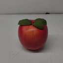 Folmywy 7.4 Inch Artificial Fake Red Apple Faux Realistic Large Apple Lifelike Simulation Foam Fruit Decoration Christmas Kitchen Festival Party Table Centerpiece Farmhouse Cabinet Decor