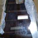 82"X44" Oversized Floor Mirror Full Length, Extra Large Standing Mirror for Gym Bedroom Living Room Clothing Store, Tempered Glass Black Full Length Body Mirror, Hanging or Wall Mounted