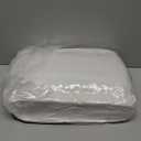 MATBEBY Full Size Mattress Pad - Cooling Breathable Mattress Topper, Quilted Fitted Mattress Protector, Pillow Top Mattress Cover with 8-21" Deep Pocket, Soft, Machine Washable, White, 54x75 Inches