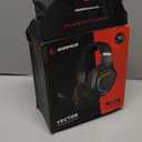 Rampage RM-K90 Wired Gaming Headset with Microphone  RGB Headphones with Mic, 50mm Drivers, Noise-Canceling for PC, PS4, PS5 & Laptop Gaming (Black)