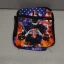 Kids Lunch Box for School Insulated Football Lunch Bag With Adjustable Shoulder Strap Lunch Tote Bag For Kids Girls School Office Work