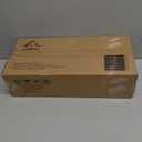 QEEIG White Bathroom Shelves Over Toilet - Wall Mounted Floating Shelves Farmhouse Shelf Toilet Paper Storage Small 16 inch Set of 2 (019-W2)