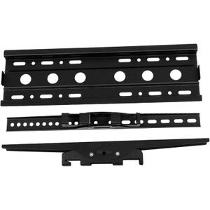 PRETYZOOM Tv Wall Mount Bracket for TVs Adjustable Space-Saving Design Easy Installation Instructions for Room Setup