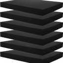 SHUESS 6 Pack Cuttable Foam Inserts for Cases 16 x 12 x 1.5 Inch Polyurethane Foam Sheet, Polyurethane Foam Pads Tool Box Foam for Cases Camera Toolbox Storage and Crafts