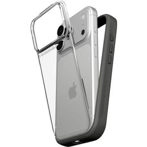 RhinoShield Phone Case Compatible with iPhone 17 Pro | Mod NX - Modular Protective Bumper Case with Backplate, Shockproof with Military Grade Drop Protection - Graphite