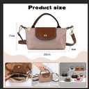 Black Mini Crossbody Shoulder Bags For Women, Large Capacity Handbags Purses Adjustable Strap Daily Travel