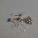 Space Theme Cake Topper 20Pcs Outer Space Cake Decoration Astronaut Figurine Rocket Balls and Stars Spaceman Figures for Two The Moon First Trip Around the Sun Birthday Baby Shower