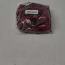 One Shoulder Formal Dress Ruched Cocktail Party Midi Dresses (Small, Red)