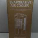 Windowless Portable Air Conditioners with 6Speeds, 12H Timer for Smart Auto-off, 3Gal Tank for 20H Cooling, Evaporative Air Cooler 16 FT Remote, 120° Swing Swamp Cooler No Hose Needed