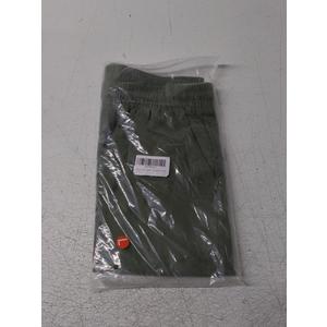 Men's Linen Shorts Casual Cotton Elastic Waist Drawstring Summer Beach Vacation Shorts with Pockets L